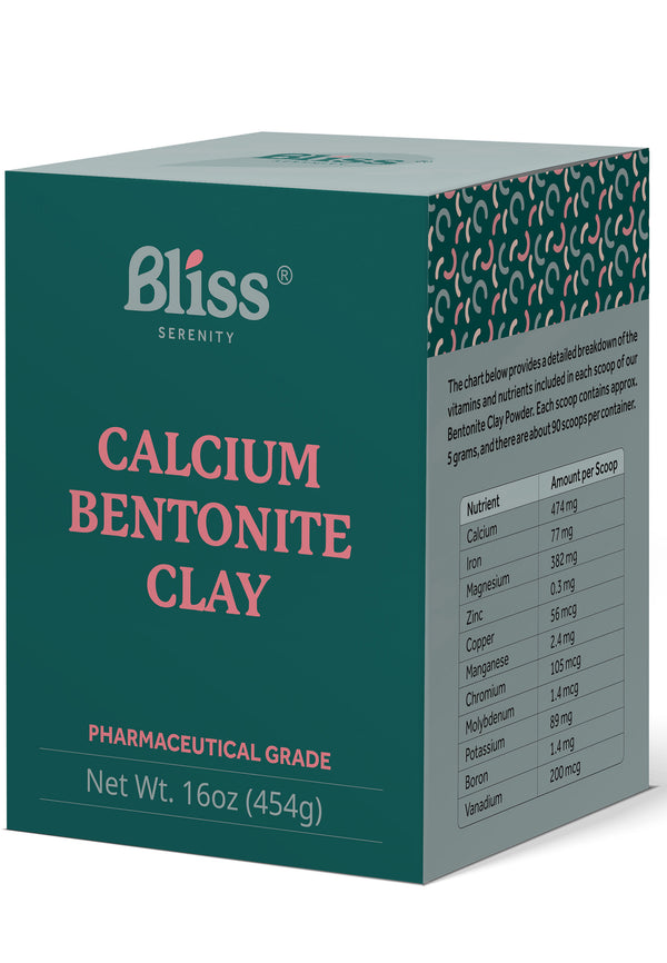 Calcium Bentonite Clay Healing Powder - Kosher Certified